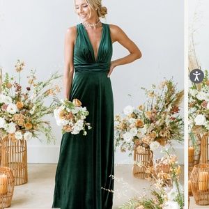 Revelry Dylan Bridesmaid dress in box
